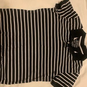 Collard Short Sleeve Polo Shirt